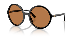 16K90Q - Black with Brown Lenses