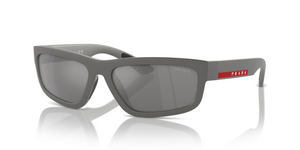 16X7W1 - Grey Metal with Grey Mirror Silver Lenses