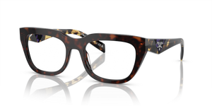 17N1O1 - Havana with Clear Lenses