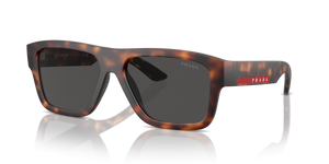 17X06F - Dark Havana Rubbered with Dark Grey Lenses