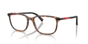 17X1O1 - Dark Tortoise Rubber with Clear Lenses