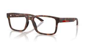 17X1O1 - Dark Tortoise Rubber with Clear Lenses