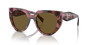 18N01T - Tortoise Cognac Begonia with Dark Brown Lenses