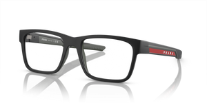 18P1O1 - Matte Blackwith Clear Lenses