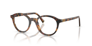 19P1O1 - Havana Ivy with Clear Lenses