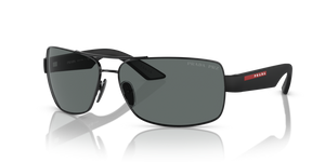 1AB02G - Black with Dark Grey Polarized Lenses