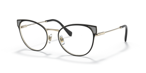 1AB1O1 - Black with Clear Lenses