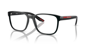 1AB1O1 - Black with Clear Lenses
