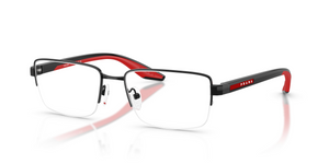 1AB1O1 - Black with Clear Lenses