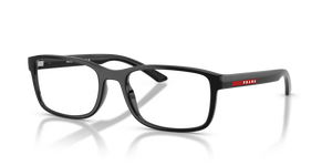 1AB1O1 - Black with Clear Lenses