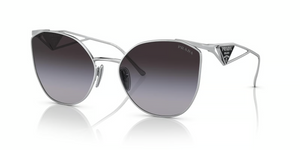 1BC09S - Silver with Grey Gradient Lenses