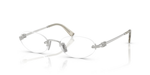 1BC1O1 - Silver with Clear Lenses
