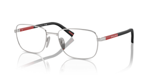 1BC1O1 - Silver with Clear Lenses