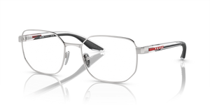 1BC1O1 - Silver with Clear Lenses