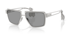 1BC50Q - Silver with Grey Lenses