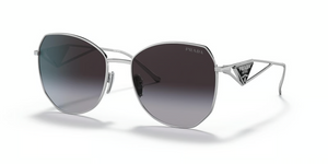 1BC5D1 - Silver with Grey Gradient Lenses