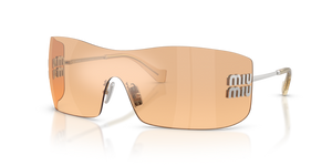 1BC80Y - Silver with Orange Mirror Silver Gradient Lenses