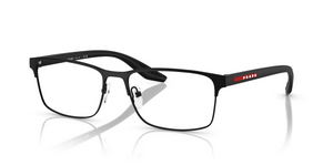 1BO1O1 - Matte Black with Clear Lenses