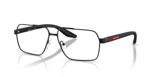 1BO1O1 - Matte Black with Clear Lenses