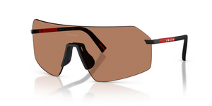 1BO20D - Black with Solid Brown Lenses