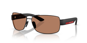 1BO20D - Matte Black with Brown Lenses