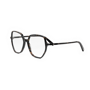 2000  - Shiny Dark Havana with Clear Lenses
