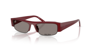 21I80Q - Opaline Burgundy with Dark Grey Lenses