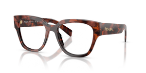23F1O1 - Amaranth Tortoise with Clear Lenses