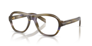 23G1O1 - Striped Lagoon with Clear Lenses