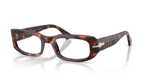 24 - Havana with Clear Lenses
