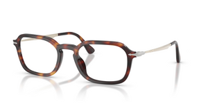 24 - Havana with Clear Lenses