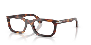 24 - Havana with Clear Lenses