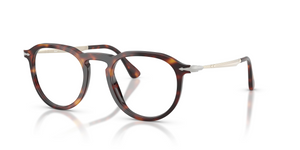 24 - Havana with Clear Lenses