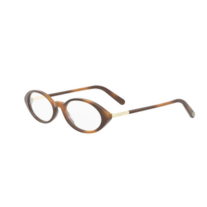 2600- Shiny Havana with Clear Lenses