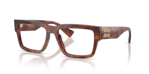 26E1O1 - Striped Tobacco with Clear Lenses
