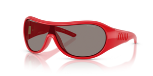 27N80Q - Red with Dark Grey Lenses