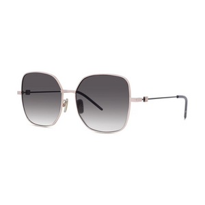 28B - Shiny Rose with Grey Gradient Lenses