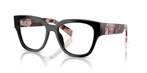 28F1O1 - Black with Clear Lenses