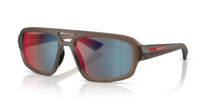 29F21A - Frosted Brown with Red/Blue Lenses