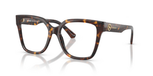3002 - Dark Havana with Clear Lenses
