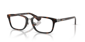 3002 - Dark Havana with Clear Lenses