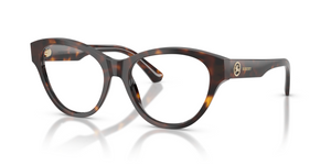 3002 - Dark Havana with Clear Lenses