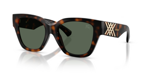 300271 - Dark Havana with Dark Green Lenses