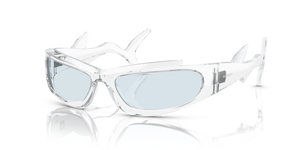 302472 - Transparent with Light Blue Lenses