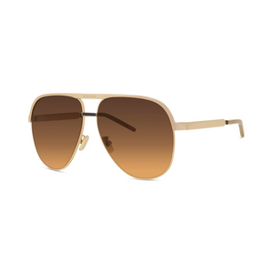 30F - Shiny Yellow with Brown Gradient Lenses