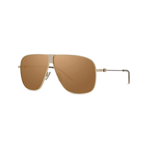 30G - Shiny Yellow with Brown Mirror Lenses