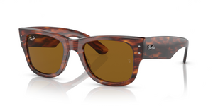 954/33 - Striped Havana with Brown Lenses