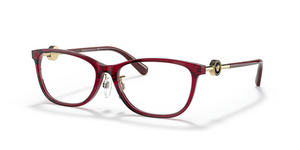 388 - Transparent Red with Clear Lenses