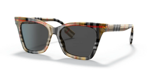 394487 - Vintage Check with Dark Grey Lenses