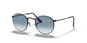 006/3F - Black with Light Blue Gradient Lenses